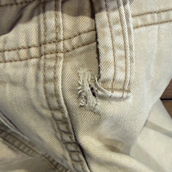 Denim & Supply Ralph Lauren Beige Cargo Shorts - Picture 5 of 10